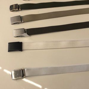 Men’s Belts Clamp-on Military Styles